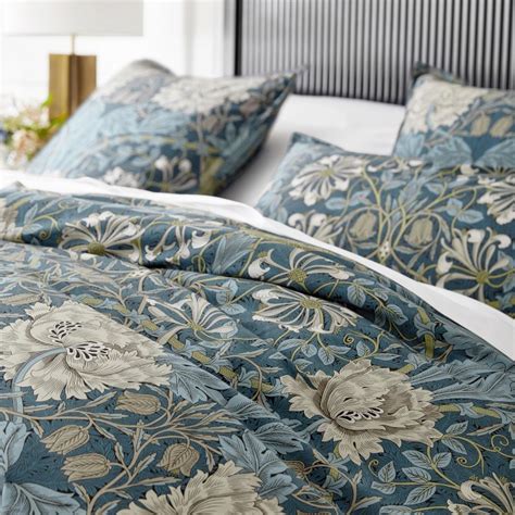 Williams Sonoma Home X Morris Co Honeysuckle Tulip Duvet Shams