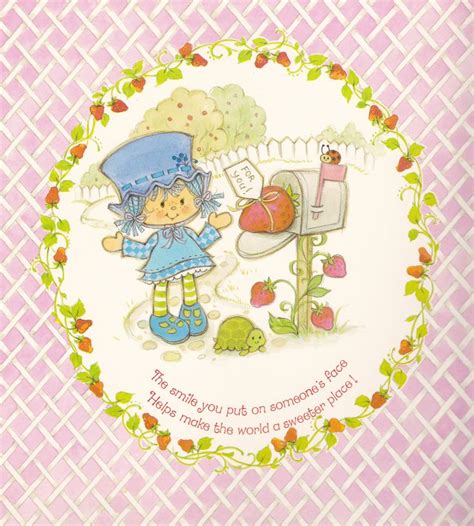 Strawberry Shortcake Vintage Ssc Year Full Of Good Things Calendar