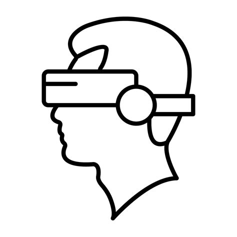 A Unique Design Icon Of Vr Headset 40201589 Vector Art At Vecteezy