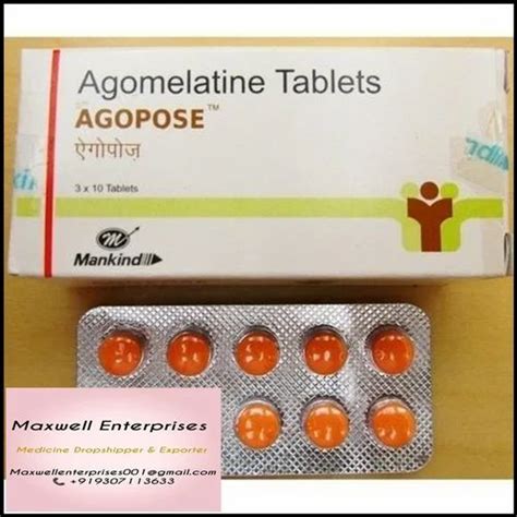 Agomelatine Mg Tab At Rs Stripe In Nagpur Id