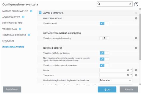 Avvisi Interattivi Eset Security Ultimate Guida Online Eset