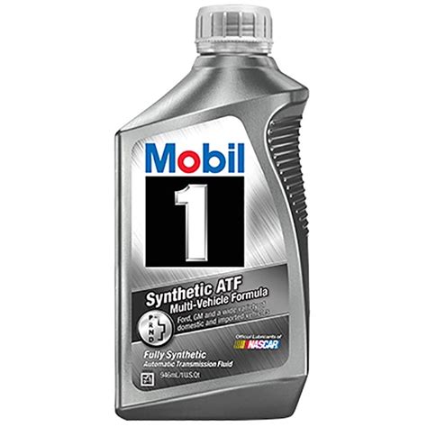 Mobil 1 Synthetic Automatic Transmission Fluid 1 Quart Walmart