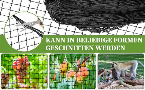 Flolidakin M X M Vogelschutznetz Vogelnetz Mit Cm Feinmaschig F R