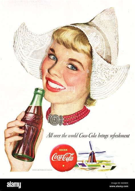 1948 U S Magazine Coca Cola Advert Stock Photo Alamy