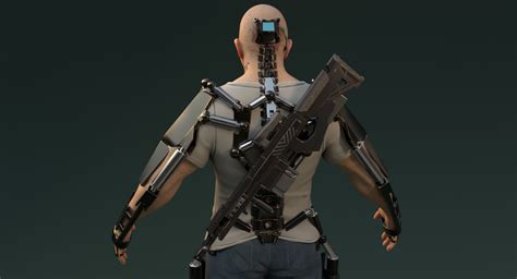 Elysium Exoskeleton Concept Art