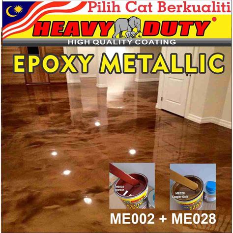 Two Colour 1l Me002 1l Me028 Metallic Epoxy Floor Paint Protective And Coating Heavy Duty