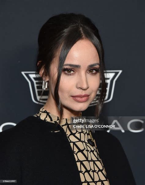 Us Actress Sofia Carson Arrives For Varietys Power Of Women Event At