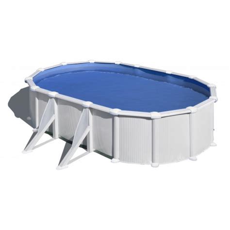 Gre Pools Piscine Ovale Acier 5 27m X 3 27m X H 1 32m Filtration