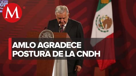 Amlo Celebra Postura De Cndh Frente A Pase De La Guardia Nacional A La