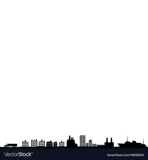 City landscape Royalty Free Vector Image - VectorStock