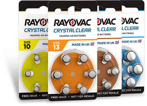 Rayovac CrystalClear Rayovac Hearing Aid Batteries