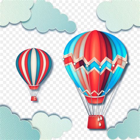 Montgolfière Jouet Ballon Ballon à Air Chaud PNG Montgolfière