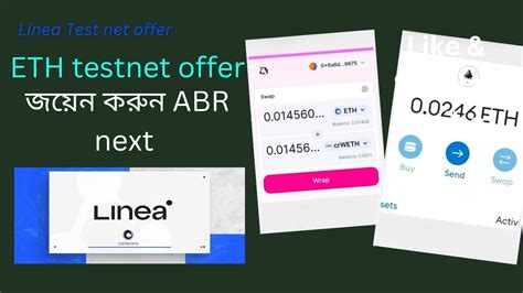 Linea ETH Goerli ETH Test Net Offet Linea Freenft Testnet Ethereum