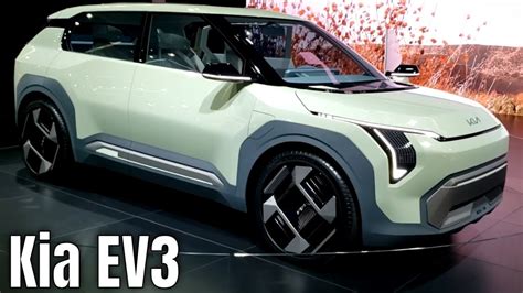 Kia Ev3 Concept At The Los Angeles Auto Show 2023 Youtube