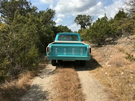 1963 Ford F100 Unibody Classic Unibody Hot Rod Shortbed Classic