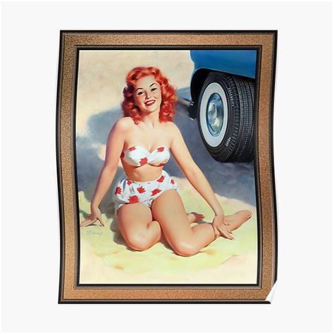 Kelly Girl Pin Up By Bill Medcalf Pin Up Girl Vintage Artwork Poster For Sale By Xzendor7