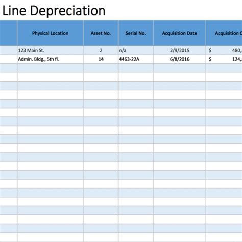 Depreciation Method Excel Comparison - Business Insights Group AG