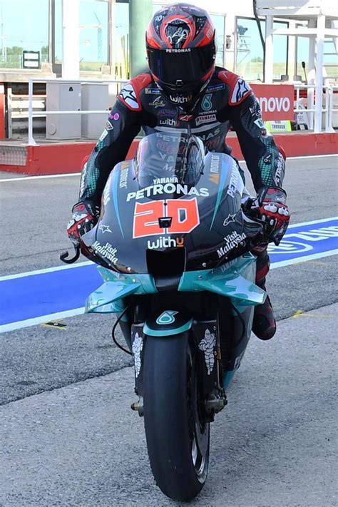 Motogp Gp San Marino Quartararo Llega A Su Garaje Marca