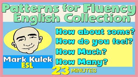 How Patterns For Fluency 55 English Speaking Practice Mark