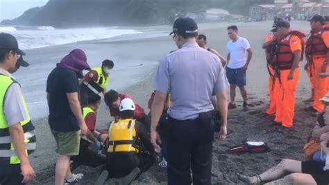 宜蘭連3起溺水案共7人落海 1人自行上岸1人不治5人待援 社會 自由時報電子報