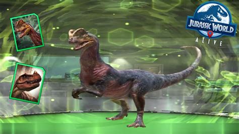 Dracovenator Unlocked In New Update Jurassic World Alive Youtube