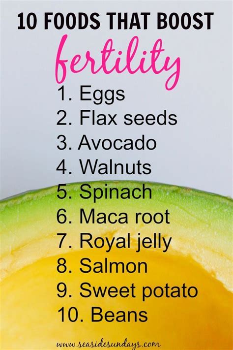 Fertility Super Foods To Help You Get Pregnant Fertility Fertility