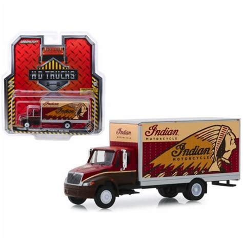 Greenlight 33170A International Durastar Box Van Indian Motorcycle HD