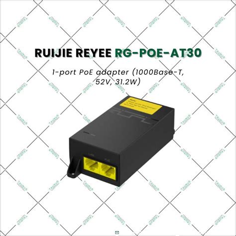 Ruijie Reyee Rg Poe At Port Poe Injector Base T V W