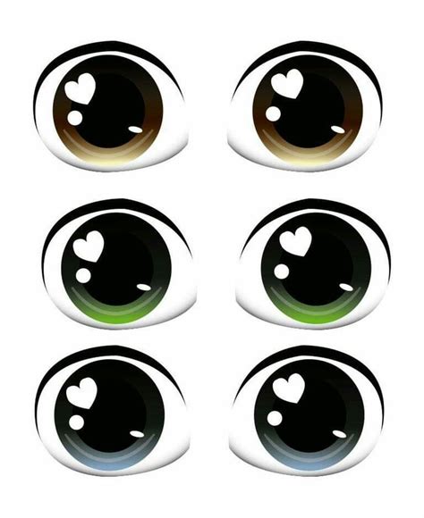 Molde De Ojos Para Manualidades 7D0 Doll Eyes Eye Painting Doll