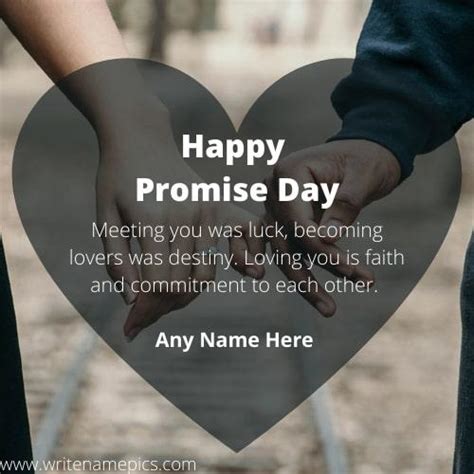 Promise Day Quotes Name Pics