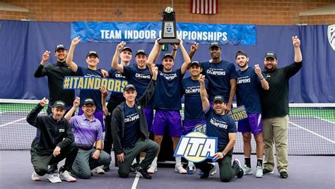 Tcu Wins 2022 Ita Division I Mens National Team Indoor Championship