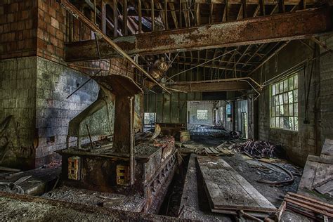 Factory In Ruins Photograph By Mike Burgquist Fine Art America