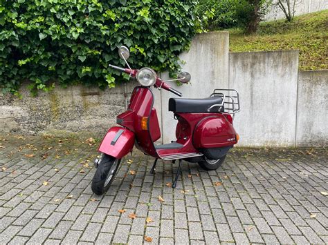 Vespa Px E Gs Ps Bj Weinrot Im Originalzustand