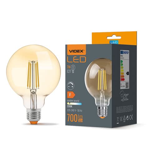 Żarówka Led Filament E27 7w G95 Ciepły Biały Inny Producent Sklep