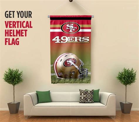 49ers Helmet Flag – US Sports Nation