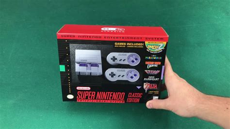 SNES Classic Edition Unboxing YouTube