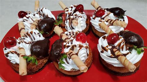 Como Hacer Mini Chocoflan Delicioso Postre Youtube