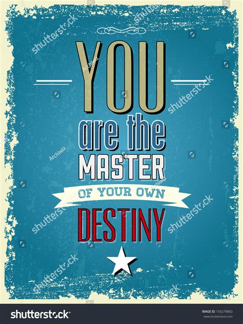 Retro Vintage Abstract Background With Typographical Quote You Are The