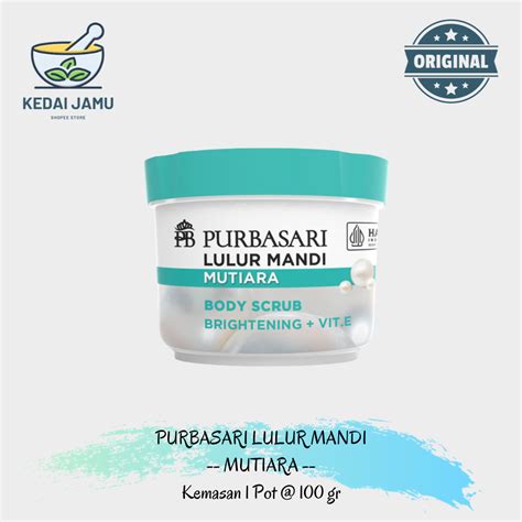 Jual Purbasari Lulur Mandi 100gr KECIL Shopee Indonesia