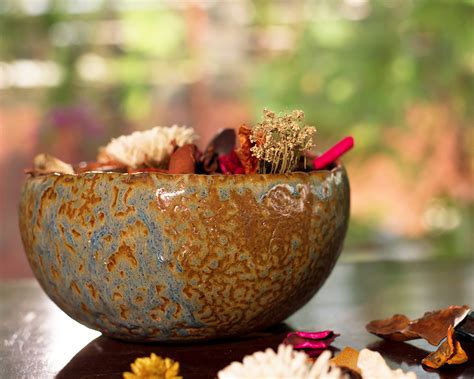 Ceramic Potpourri Bowl | Kopái - Paar | Indian Craft Store