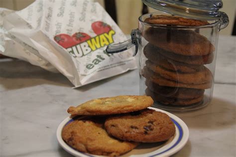 Tummy Thrills: Subway Cookies