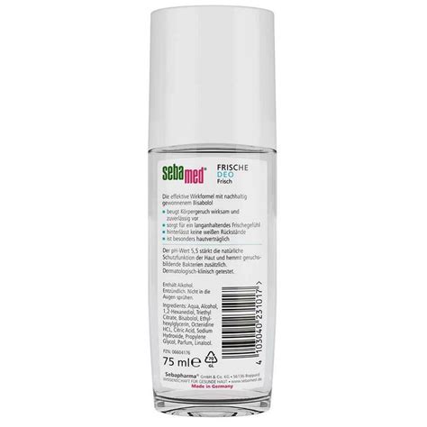 Sebamed Frische Deo Spray Frisch Zerst Uber Ml Shop Apotheke