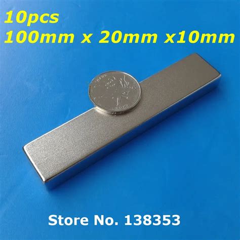 Wholesale Pcs Super Strong Neodymium Rectangle Block Magnets Mm X