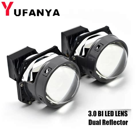 W Bi Led Projector Lens Inches Dual Reflector Hella R G