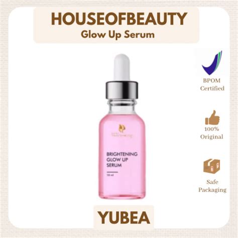 House Of Beauty Brightening Glow Up Serum Viral Glowing Pink Serum