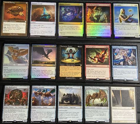 Custom Commander Deck Breya Etherium Shaper Artifacts Edh