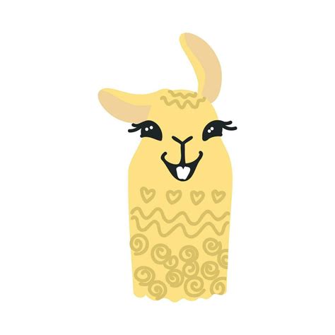 Cartoon Llamas Vector Sketch 36439454 Vector Art At Vecteezy