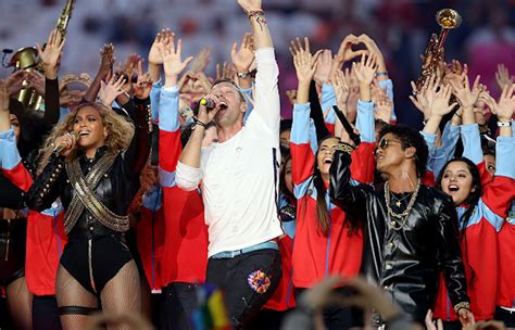 Watch Coldplay, Beyonce and Bruno Mars Rock Super Bowl 50 Halftime