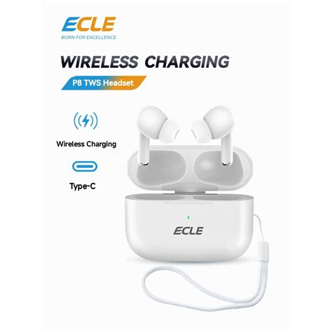 Jual Ecle Tws P Earphone Bluetooth Headset Wireless Charging