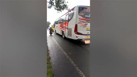 Bus Eka Berpapasan Dengan Bus Pebepe Youtube